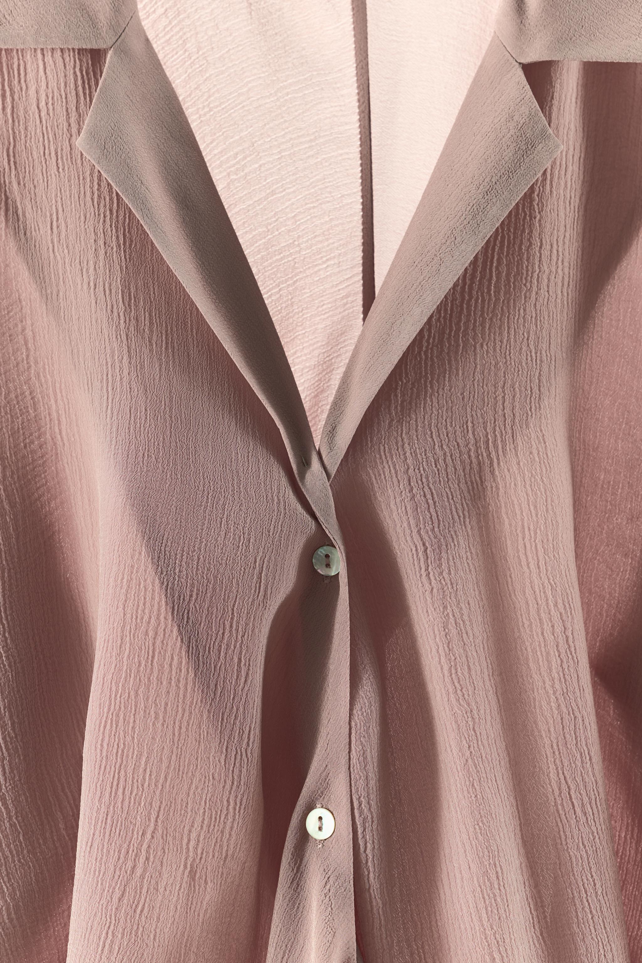 100% VISCOSE BATWING SLEEVE SHIRT